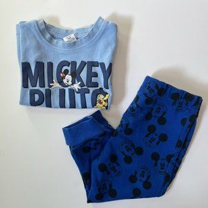 Disney Kids 2 piece set 18 months - Mickey Mouse t-shirt & pants set for Toddler